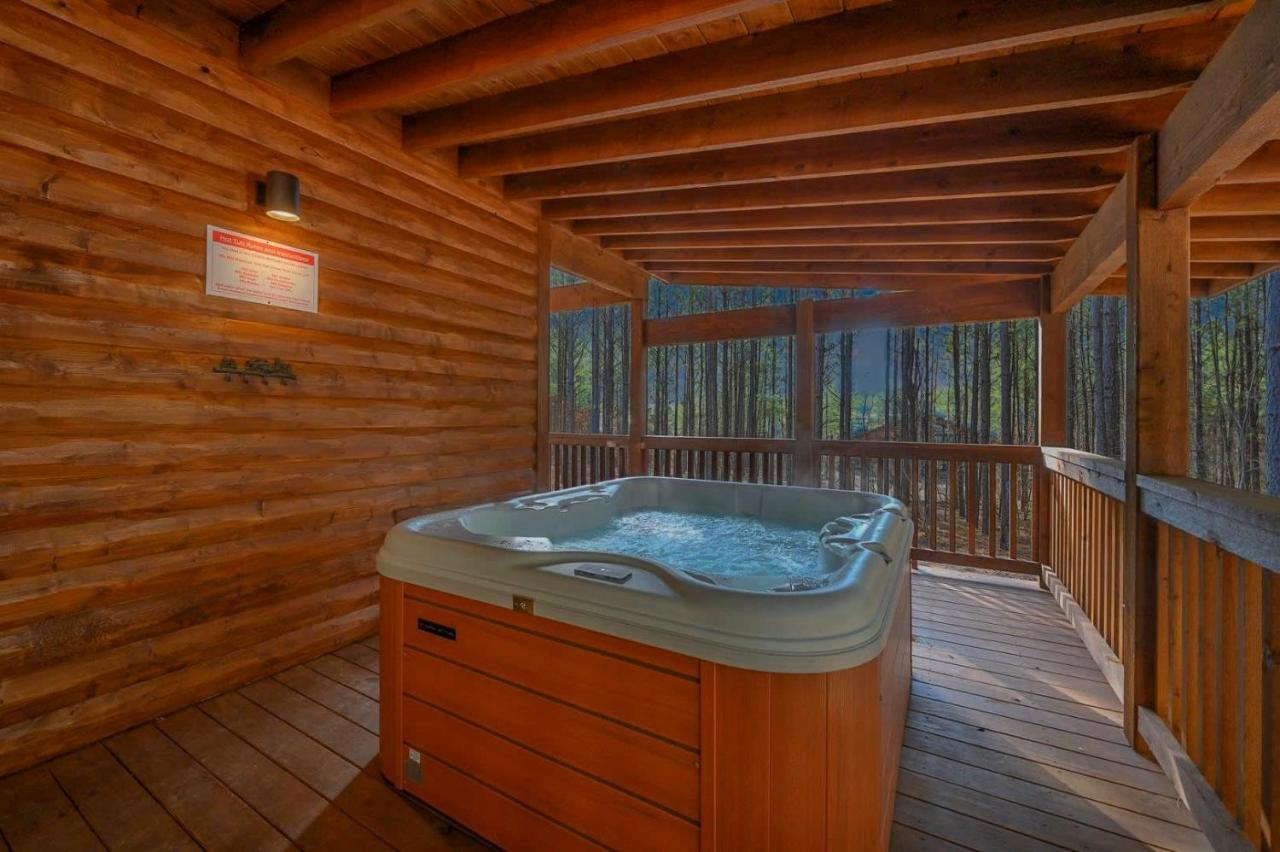 Large Luxury 2Br Cabin W Hot Tub Double Trouble Was Designed For Fun Comfort And Memories Minutes From Buzzling Hochatown And Beautiful Beaver Bend State Park بروكن بو المظهر الخارجي الصورة